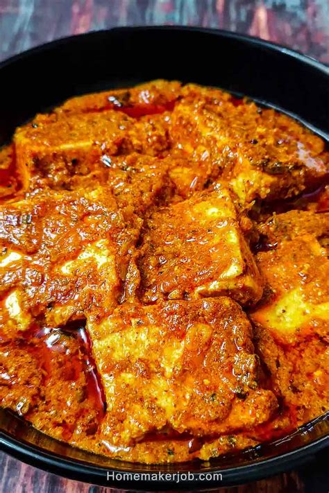 Achari Paneer recipe | Paneer achari masala gravy recipe - homemakerjob.com