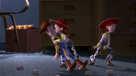 Toy Story Woody And Jessie Kissing