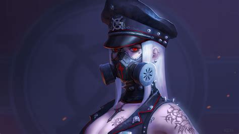 cyberpunk, girl, gas mask, 4k, HD Wallpaper | Rare Gallery