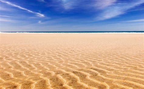 sea, Beach, Sand, Landscape Wallpapers HD / Desktop and Mobile Backgrounds