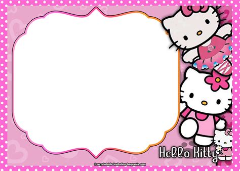 10+ FREE Personalized Hello Kitty Invitation Templates | FREE Printable ...