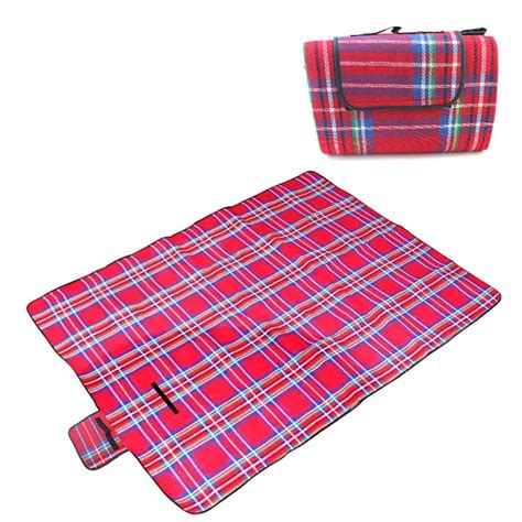 2018 Outdoor Picnic Mat Camping Baby Climb Plaid Blanket Foldable Mat ...