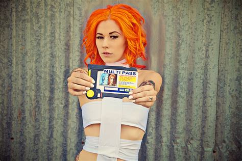 Leeloo from Fifth Element Cosplay