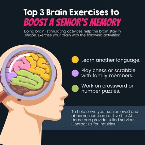 Top 3 Brain Exercises to Boost a Senior’s Memory #SeniorMemory # ...