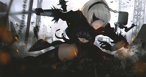 HD wallpaper: Nier: Automata, 2B (Nier: Automata) | Wallpaper Flare