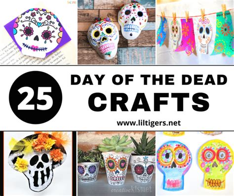 35 Best Day of the Dead Crafts for Dia de Los Muertos - Lil Tigers