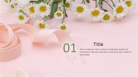 PPT of Pink flowers ppt for Holiday.pptx | WPS Free Templates