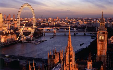 city, London, London Eye, Big Ben, River Thames Wallpapers HD / Desktop ...