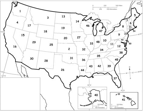 Us Northeast Region Blank Map State Capitals New Label Northeastern ...