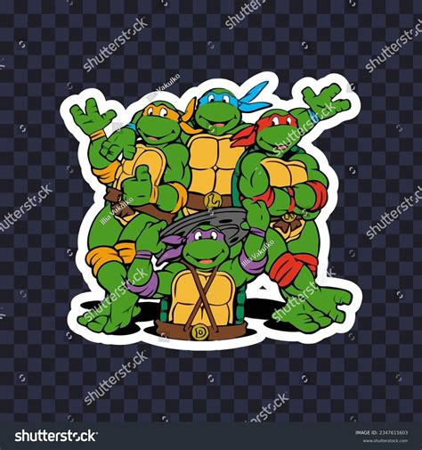 Ninja Turtle Pizza: Over 30 Royalty-Free Licensable Stock Vectors ...