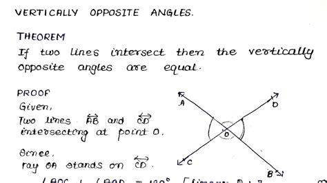 Corresponding Angles Vertically Opposite Angles at Dorothy Strange blog