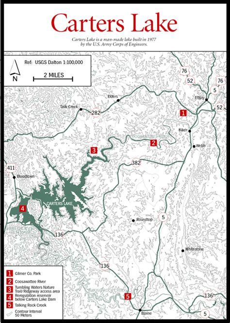 Sherpa Guides | Georgia | Mountains | Carters Lake