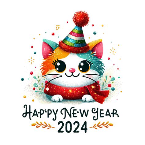 Happy New Year 2024 Images Cute - Gerti Juliane