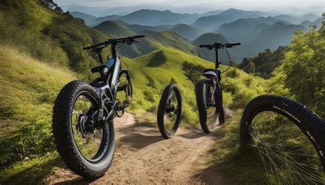 Explore Trails with the Foldable Electric Mountain Bike