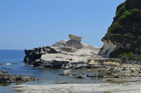 Kapurpurawan Rock Formation in Burgos, Ilocos Norte, Philippines