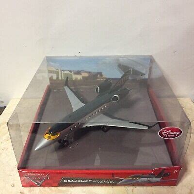 Disney Store CARS 2 Siddeley Spy Plane Die Cast NIP | eBay