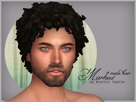 black male hair cc sims 4 - Captions for Pictures