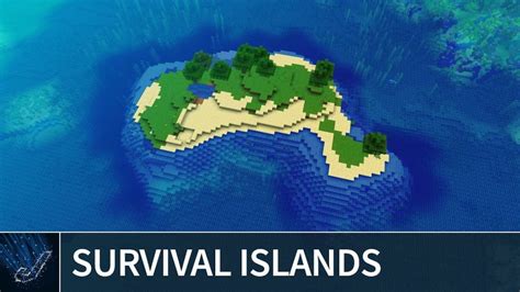 Small Survival Island Seed | Minecraft PE Bedrock Seeds