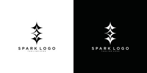 spark logo graphic vector icon 14998073 Vector Art at Vecteezy