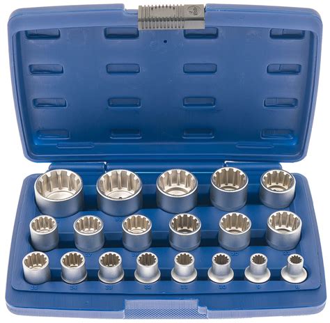 TORX DOUBLE HEX SOCKET WRENCH SET - ASTA - SOCKET WRENCHES SOCKETS - GM ...