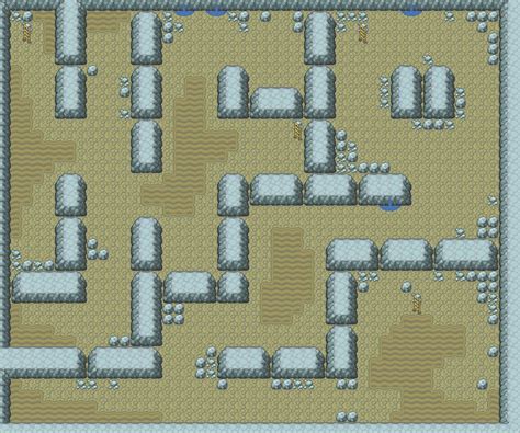 Pokemon Frlg Rock Tunnel Map