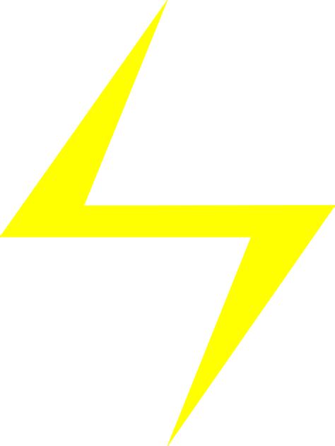 Yellow Lightning Bolt Logo - LogoDix