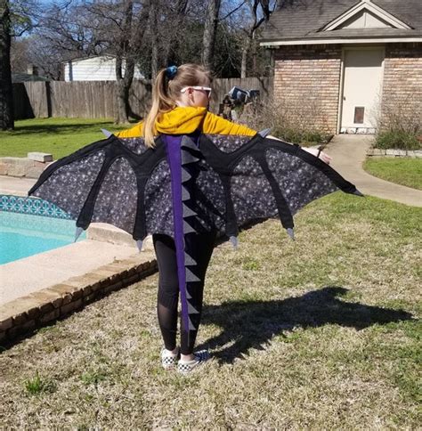 Dragon Wings of Fire Inspired Costume Nightwing Kids Age 4 to | Etsy