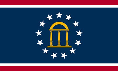 Official Georgia State Flag