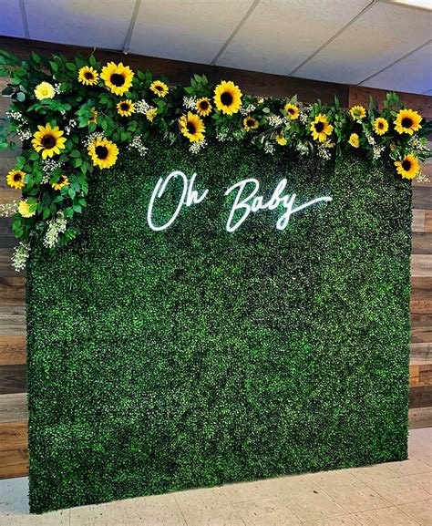 Grass Backdrop Grass Wall Panels Baby Shower Backdrop | Etsy