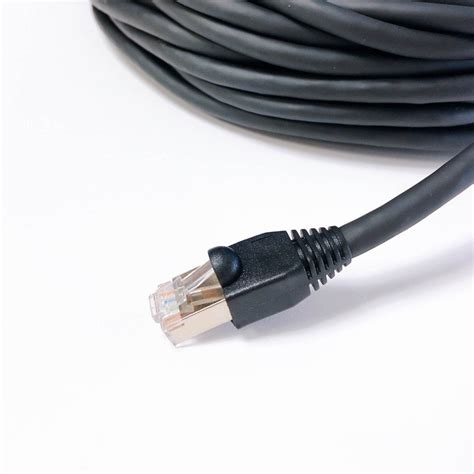 Cat6A Flexible Ethernet Cable for Industrial Moving Application- Gold ...