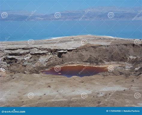 Sinkholes In Dead Sea Royalty-Free Stock Image | CartoonDealer.com ...