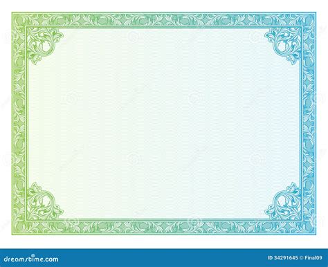 Free Printable Certificate Border Templates