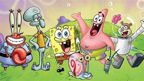 Spongebob Patrick Squidward Mr Krabs