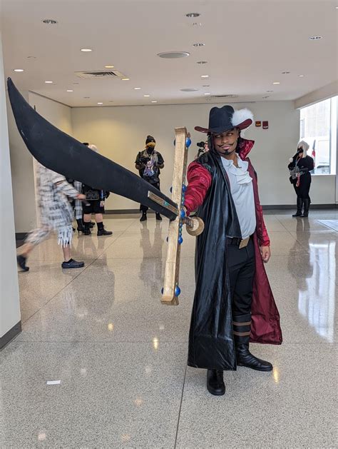 My Hawkeye Mihawk cosplay : r/Blerds