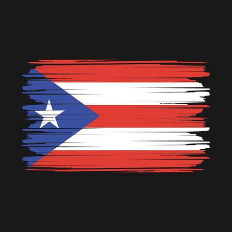 Puerto Rico Flag Vector 20446580 Vector Art at Vecteezy