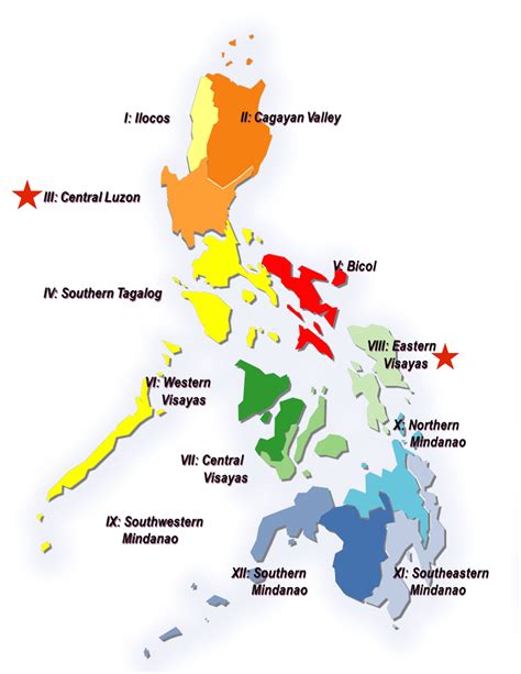 Philippines Map By Region - Osiris New Dawn Map