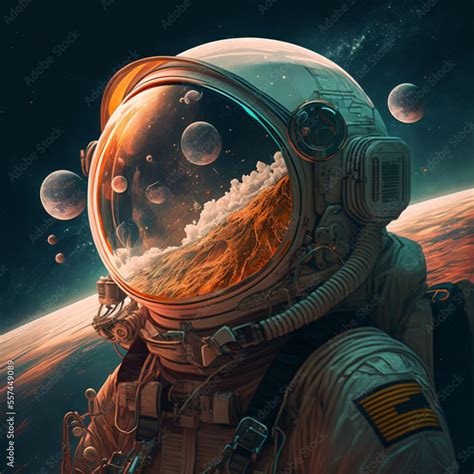 Astronaut, moon, and galaxy background, moon landscape, space wallpaper ...