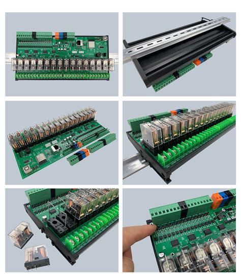 KC868-E16S ESP32 DIN Rail Relay Module – Smart Home Automation | KinCony