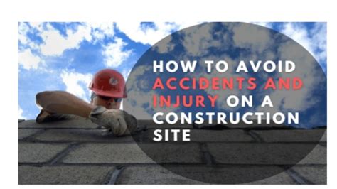 How To Avoid Accidents and Injury on a Construction Site ...