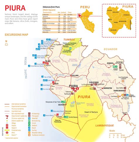 Mapa piura en by Visit Peru - issuu