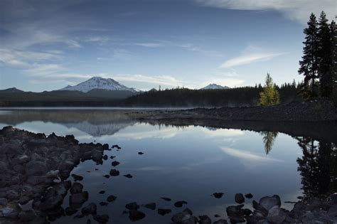 Snowy Mountain Landscape Royalty-Free Stock Photo