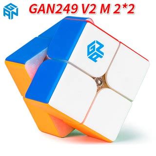 GAN Cube Logo Sticker for 3x3 Rubik's Cube Black Edition | Shopee ...