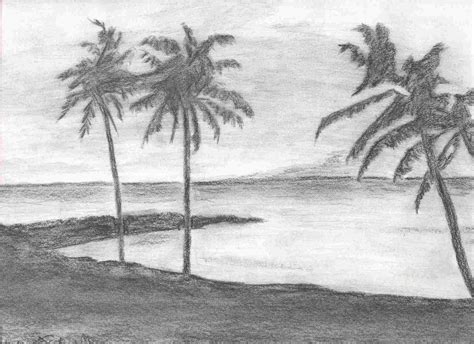 Landscape Pencil Drawing at PaintingValley.com | Explore collection of ...