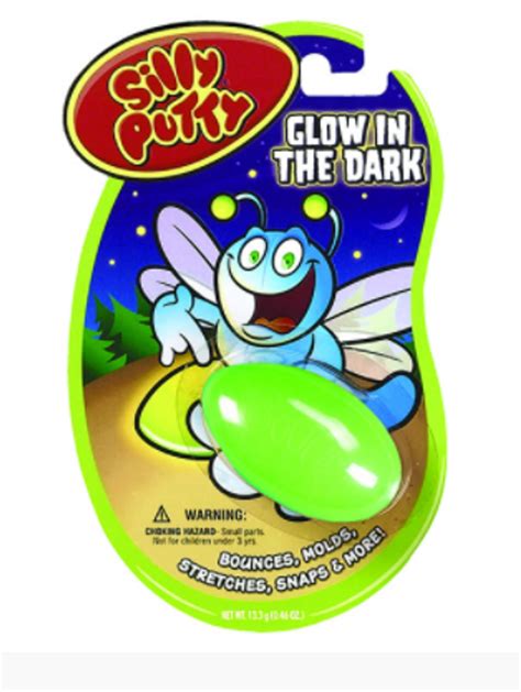 Silly Putty - Glow in the Dark - inspired living