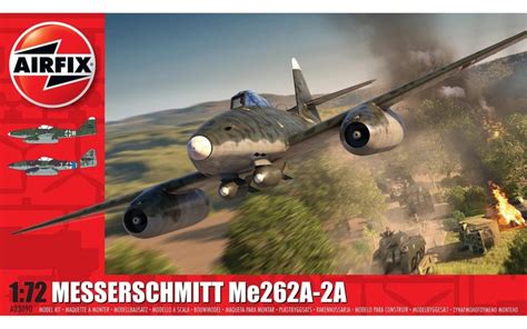 A03090 Airfix 1/72nd scale model kit Messerschmitt ME262A-2A