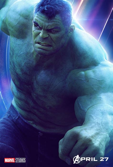 Hulk - Avengers Infinity War character poster - Avengers: Infinity War ...