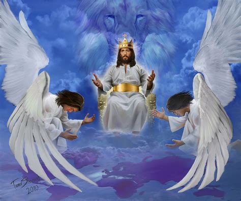 I AM COMING SOON! : JESUS IS Seated On HIS Holy Throne At HIS FATHER'S Side