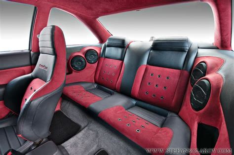 Honda Civic with custom interior | Car interior design, Custom car ...