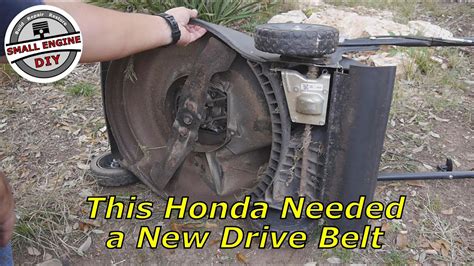 How To Replace The Belt On A Honda Lawn Mower Replace Drive