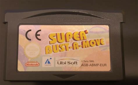 Game Super Bust a move console gameboy advance website ebay listing ...